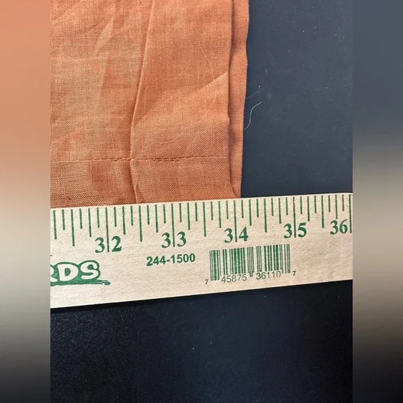 Daniel Ellissa 100% Linen Short Sleeve Men’s Top 4XL Pants 48x34 Rust Suit Set